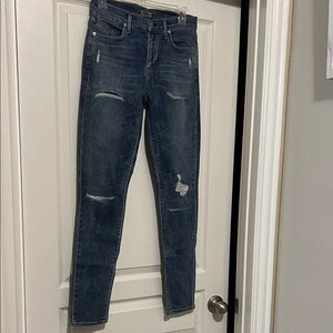 Agolde Sophie Distressed Skinny Jeans